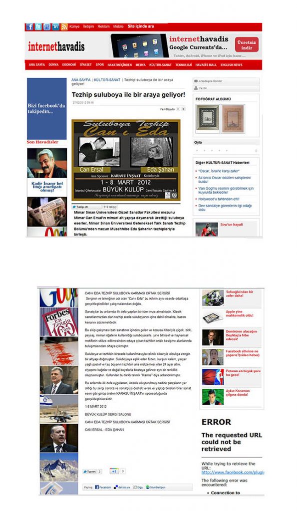 Wiadomość prasowa o Eda Şahan i sztuce tezhip